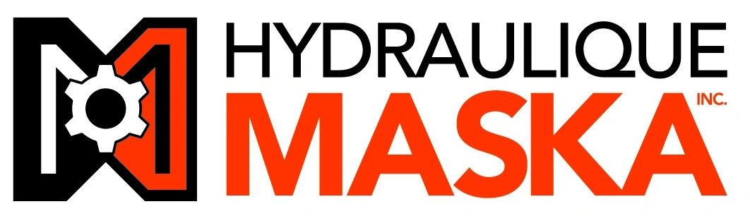 Logo Hydraulique Maska sur fond blanc - Expert en hydraulique et mécanique industrielle à Sainte-Hyacinthe et alentours